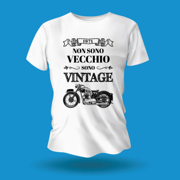 T shirt "Non sono vecchio"